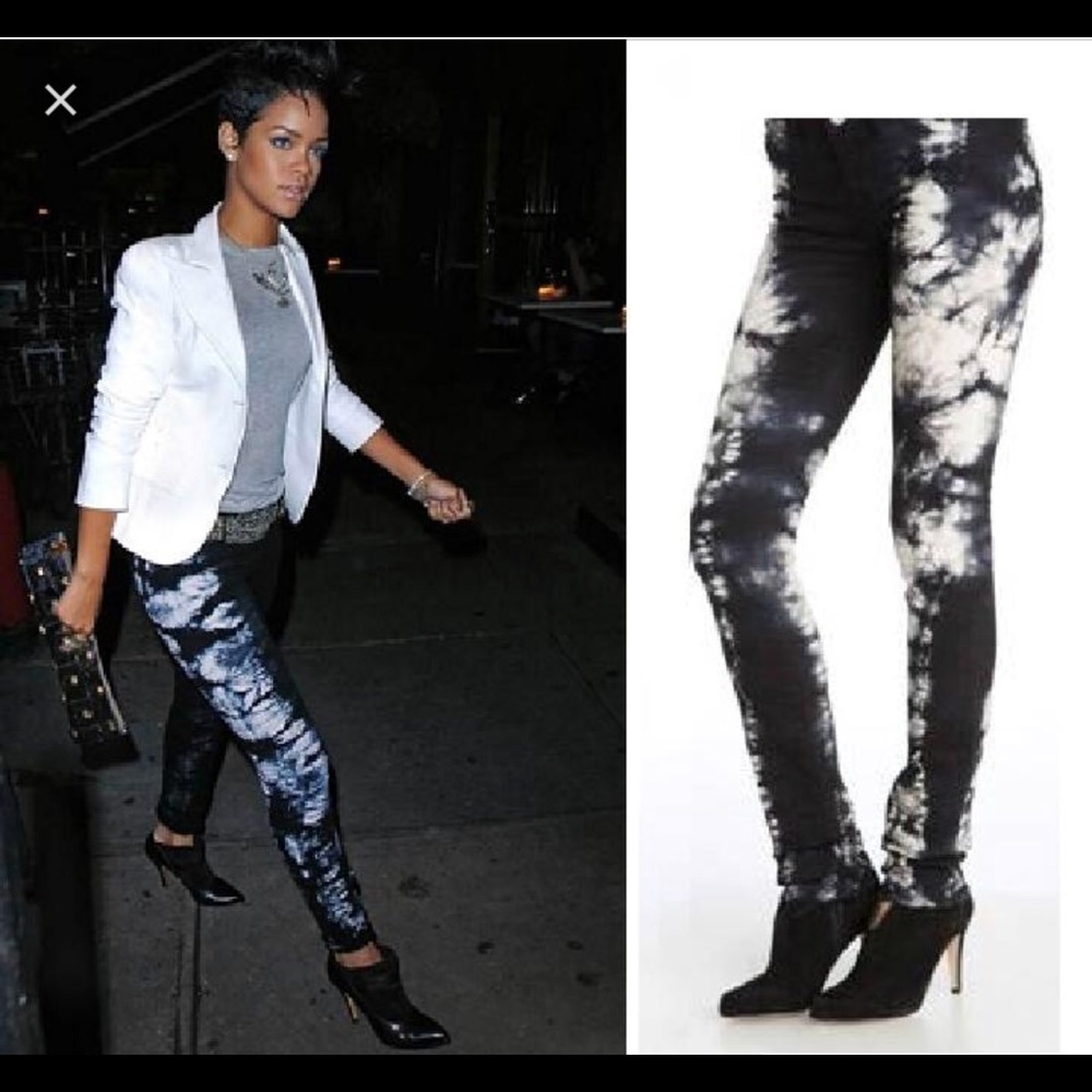 J Brand Skinny Tie Dye Jeans sz 28